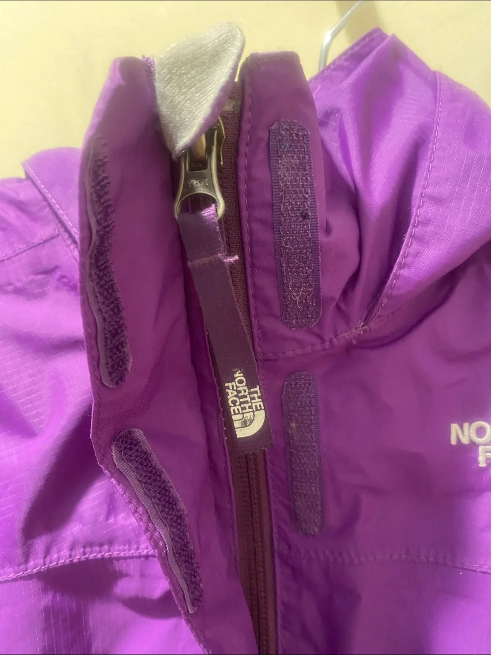 The North Face Girls Purple Hooded Ski/Snow Jacket S S/P(7-8)
